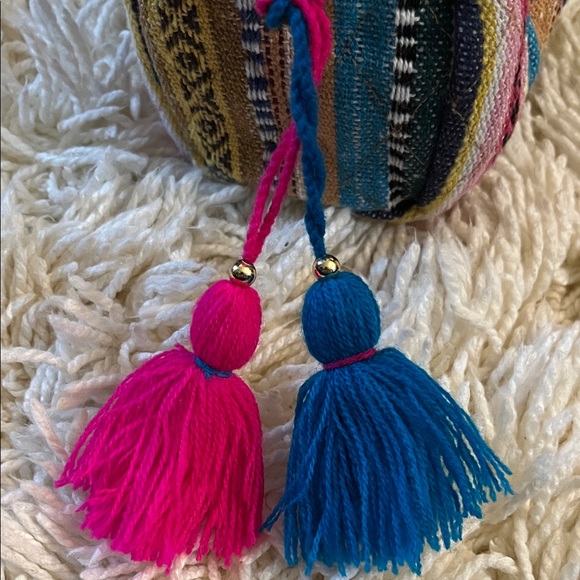 Lovestitch Multicolor Patterned Cosmetic Bag - Picture 4 of 4